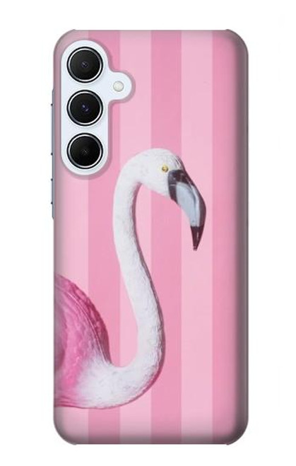S3805 Flamingo Pink Pastel Case For Samsung Galaxy A55 5G