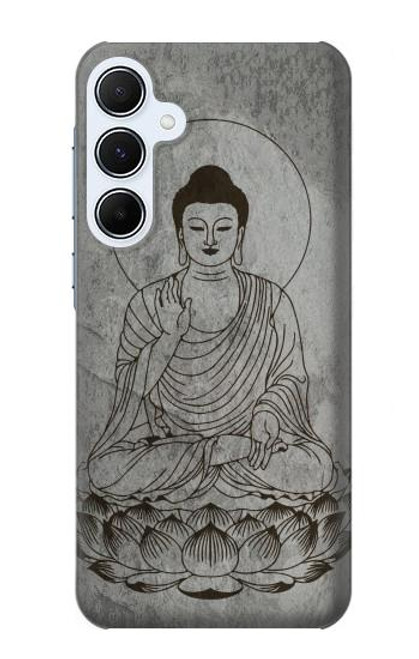 S3873 Buddha Line Art Case For Samsung Galaxy A55 5G