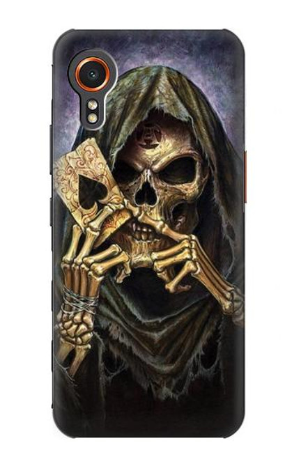 S3594 Grim Reaper Wins Poker Case For Samsung Galaxy Xcover7