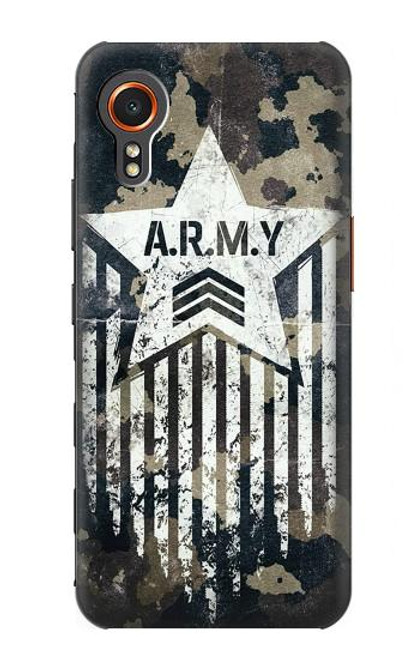 S3666 Army Camo Camouflage Case For Samsung Galaxy Xcover7