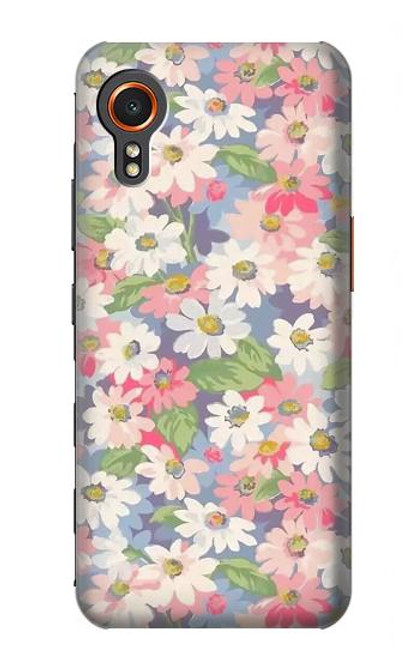 S3688 Floral Flower Art Pattern Case For Samsung Galaxy Xcover7
