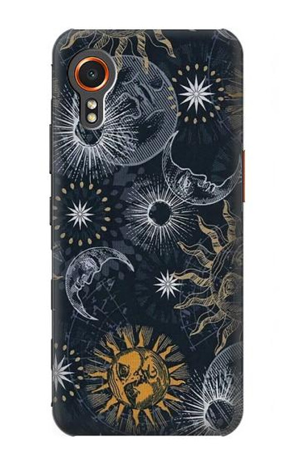 S3702 Moon and Sun Case For Samsung Galaxy Xcover7