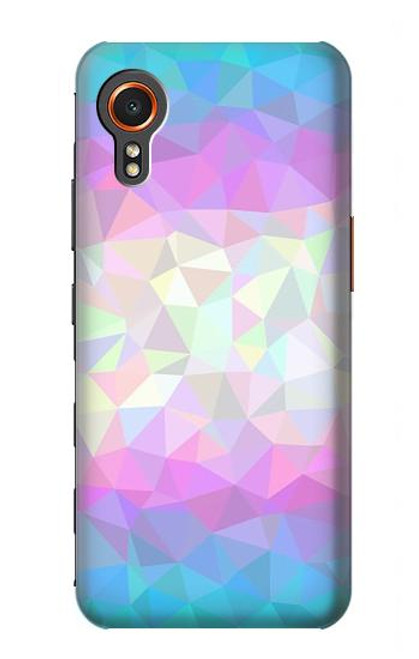 S3747 Trans Flag Polygon Case For Samsung Galaxy Xcover7