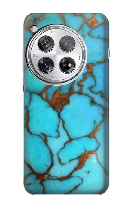 S2685 Aqua Turquoise Gemstone Graphic Printed Case For OnePlus 12 S2685 Aqua Turquoise Gemstone Graphic Printed Case For OnePlus 12