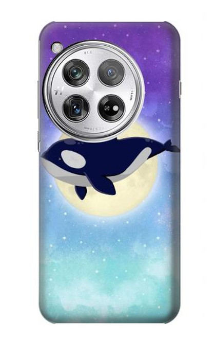 S3807 Killer Whale Orca Moon Pastel Fantasy Case For OnePlus 12