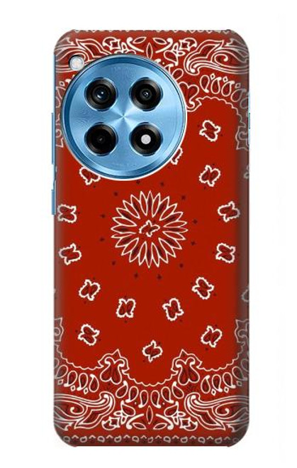 S3355 Bandana Red Pattern Case For OnePlus 12R