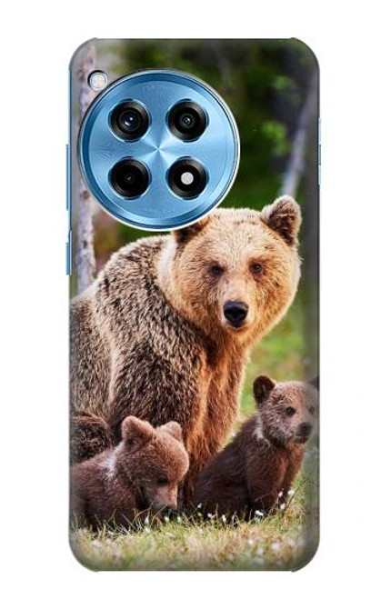 S3558 Bear Family Case For OnePlus 12R