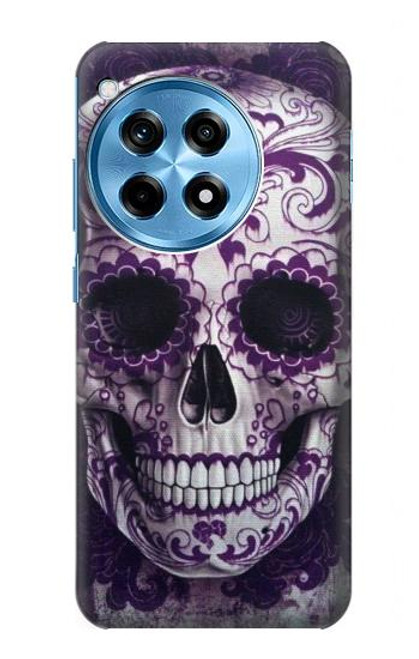 S3582 Purple Sugar Skull Case For OnePlus 12R