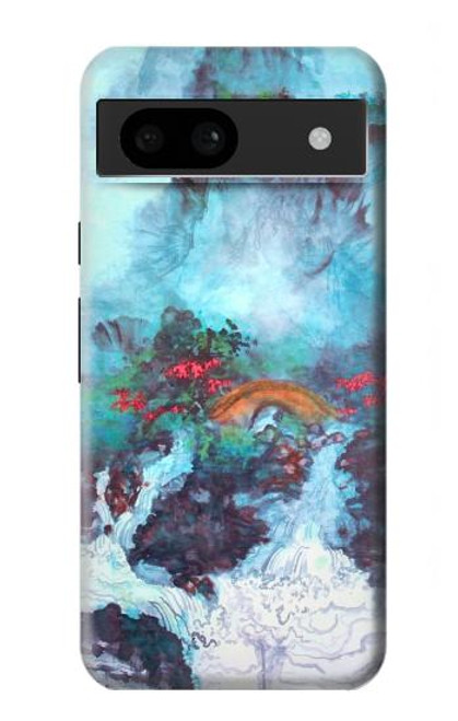 S2724 White Dragon Pool Lui Haisu Case For Google Pixel 8a