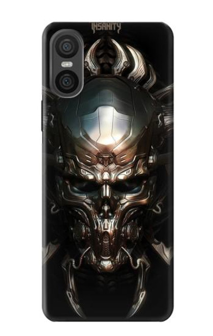 S1027 Hardcore Metal Skull Case For Sony Xperia 10 VI