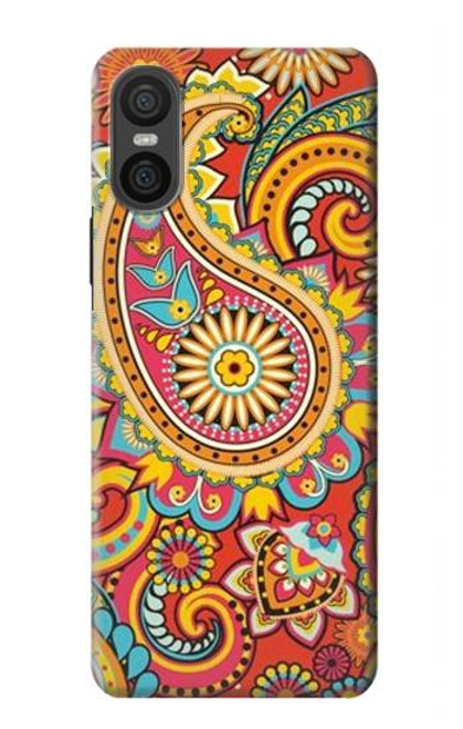 S3402 Floral Paisley Pattern Seamless Case For Sony Xperia 10 VI