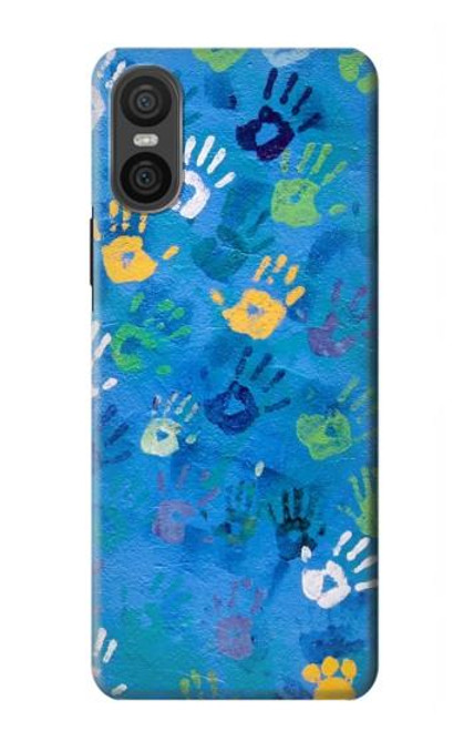 S3403 Hand Print Case For Sony Xperia 10 VI