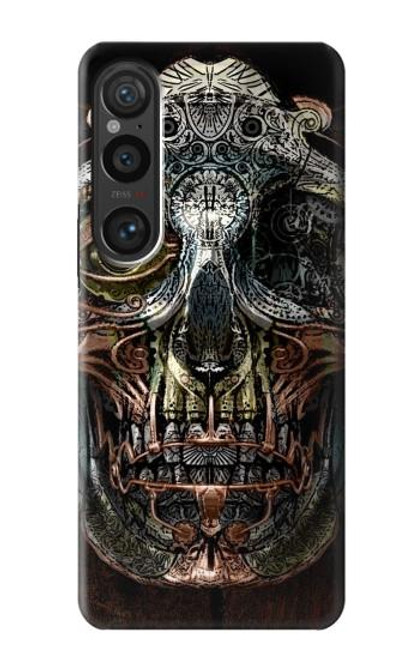 S1685 Steampunk Skull Head Case For Sony Xperia 1 VI