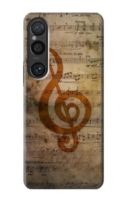 S2368 Sheet Music Notes Case For Sony Xperia 1 VI