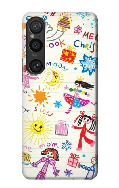 S3280 Kids Drawing Case For Sony Xperia 1 VI