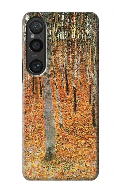 S3380 Gustav Klimt Birch Forest Case For Sony Xperia 1 VI