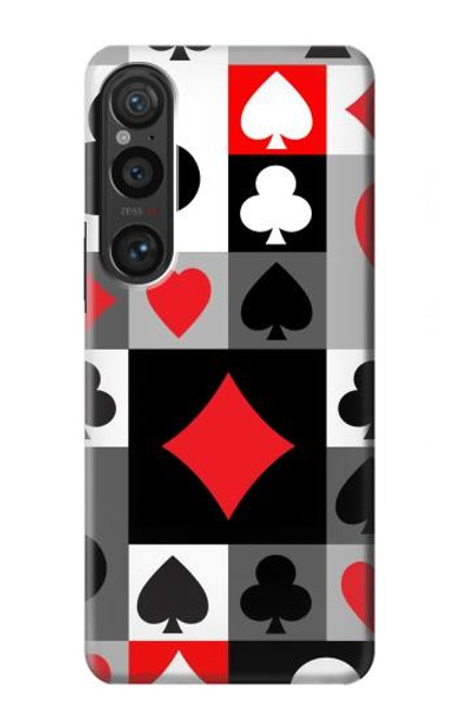S3463 Poker Card Suit Case For Sony Xperia 1 VI