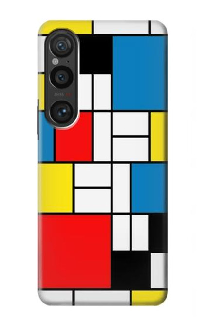 S3814 Piet Mondrian Line Art Composition Case For Sony Xperia 1 VI