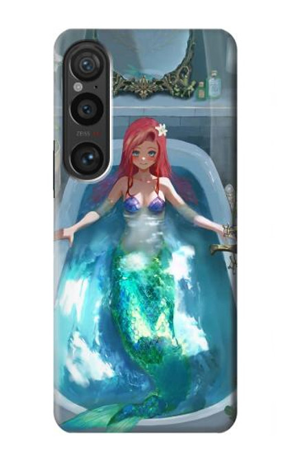 S3911 Cute Little Mermaid Aqua Spa Case For Sony Xperia 1 VI