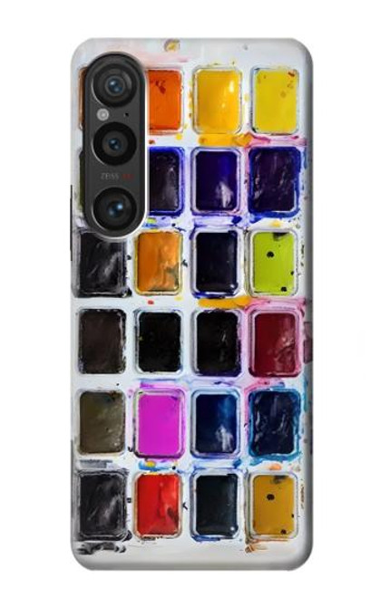 S3956 Watercolor Palette Box Graphic Case For Sony Xperia 1 VI