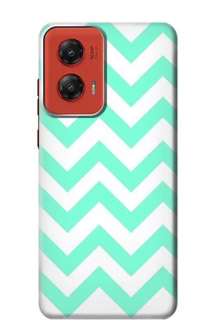 S1723 Mint Chevron Zigzag Case For Motorola Moto G Stylus 5G (2024)