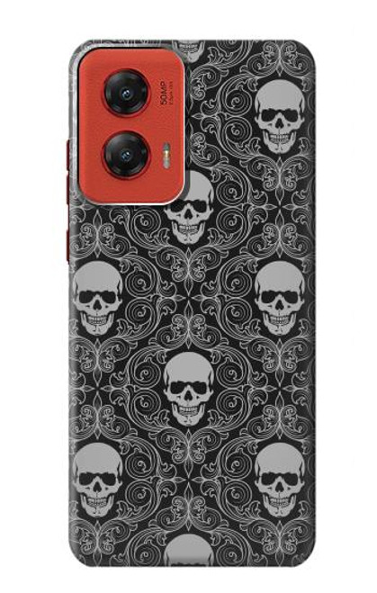S2371 Skull Vintage Monochrome Pattern Case For Motorola Moto G Stylus 5G (2024)