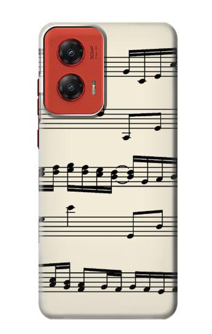 S3082 Music Sheet Case For Motorola Moto G Stylus 5G (2024)