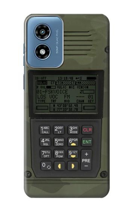 S3959 Military Radio Graphic Print Case For Motorola Moto G Play 4G (2024)