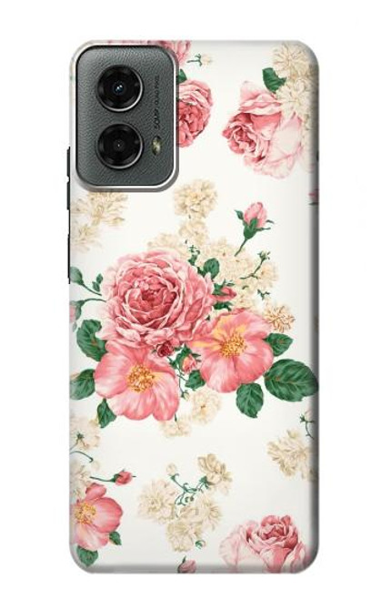 S1859 Rose Pattern Case For Motorola Moto G 5G (2024)