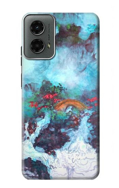 S2724 White Dragon Pool Lui Haisu Case For Motorola Moto G 5G (2024)