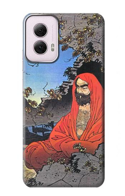 S2234 Zen Master Bodhidharma Yoshitoshi Case For Motorola Moto G Power 5G (2024)