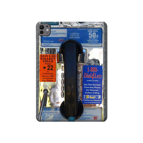 S0087 Payphone Hard Case For iPad Pro 11 (2024,2025)