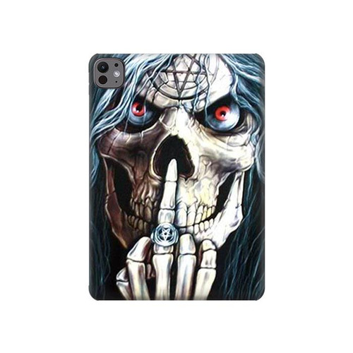S0222 Skull Pentagram Hard Case For iPad Pro 11 (2024,2025)
