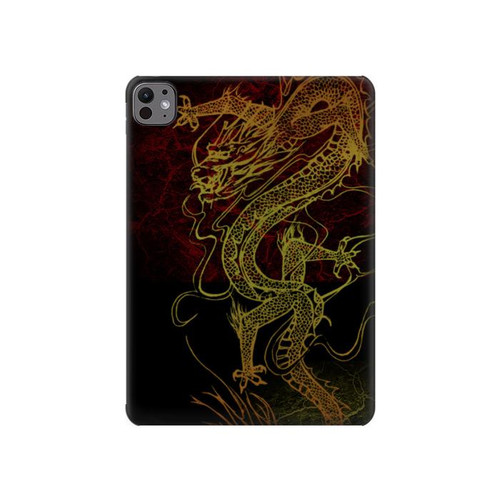 S0354 Chinese Dragon Hard Case For iPad Pro 11 (2024,2025)