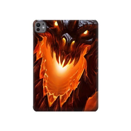S0414 Fire Dragon Hard Case For iPad Pro 11 (2024,2025)