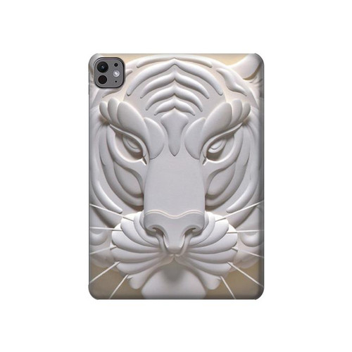 S0574 Tiger Carving Hard Case For iPad Pro 11 (2024,2025)