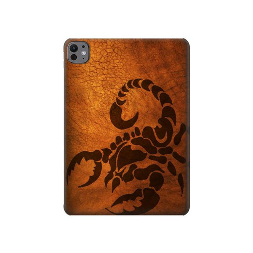 S0683 Scorpion Tattoo Hard Case For iPad Pro 11 (2024,2025)