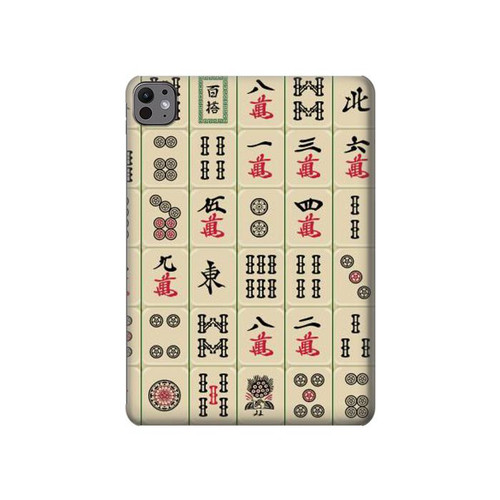 S0802 Mahjong Hard Case For iPad Pro 11 (2024,2025)