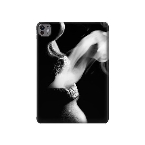 S0917 Sexy Lip Girl Smoking Hard Case For iPad Pro 11 (2024,2025)