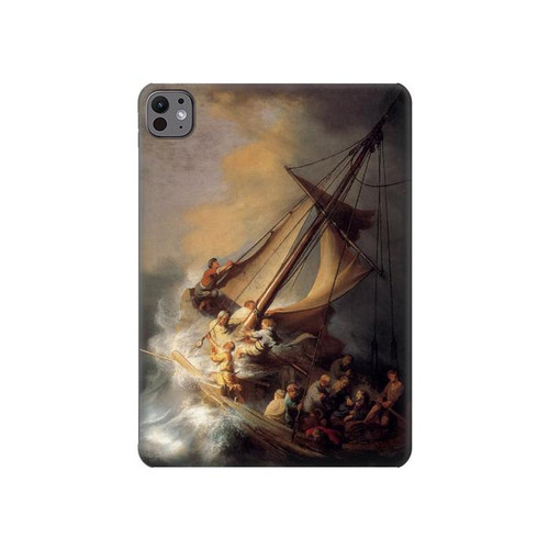 S1091 Rembrandt Christ in The Storm Hard Case For iPad Pro 11 (2024,2025)