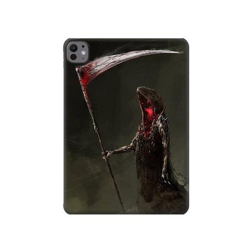 S1319 Grim Reaper Death Scythe Hard Case For iPad Pro 11 (2024,2025)