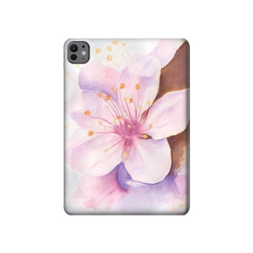S1415 Sakura Blossom Art Hard Case For iPad Pro 11 (2024,2025)
