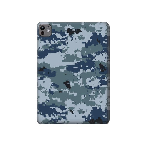 S2346 Navy Camo Camouflage Graphic Hard Case For iPad Pro 11 (2024,2025)