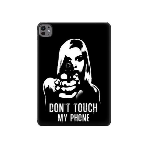 S2518 Do Not Touch My Phone Hard Case For iPad Pro 11 (2024,2025)