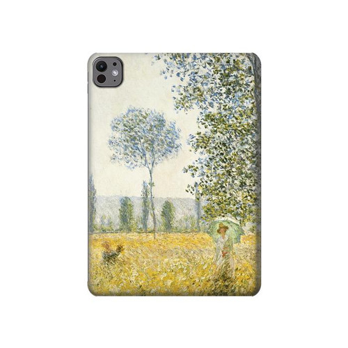 S2682 Claude Monet Fields In Spring Hard Case For iPad Pro 11 (2024,2025)