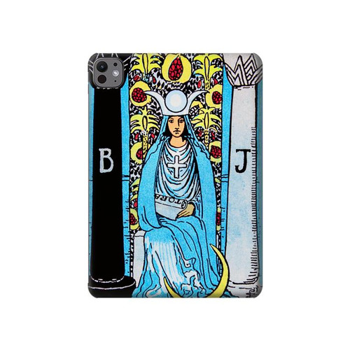 S2837 The High Priestess Vintage Tarot Card Hard Case For iPad Pro 11 (2024,2025)