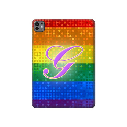 S2899 Rainbow LGBT Gay Pride Flag Hard Case For iPad Pro 11 (2024,2025)