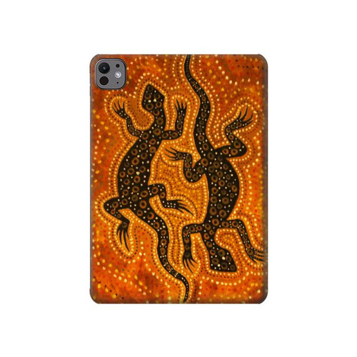 S2901 Lizard Aboriginal Art Hard Case For iPad Pro 11 (2024,2025)
