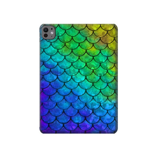 S2930 Mermaid Fish Scale Hard Case For iPad Pro 11 (2024,2025)