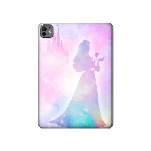 S2992 Princess Pastel Silhouette Hard Case For iPad Pro 11 (2024,2025)